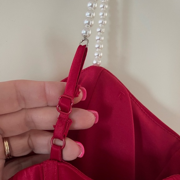 NWT City Studio Gorgeous satin “party pink” color mini dress. Juniors 3/4 - Picture 9 of 15